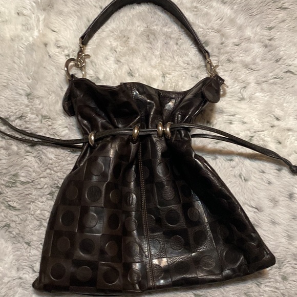 NWOT gorgeous Dark brown leather handbag - Picture 2 of 16